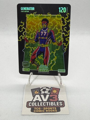 2026 Bo Jackson Battle Arena VJ Edgecombe `Generator` Glow Battlefoil