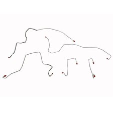 Front Brake Line Kit For 2006-2007 Ford F-250 Super Duty 4wd Stainless Tkt0741ss