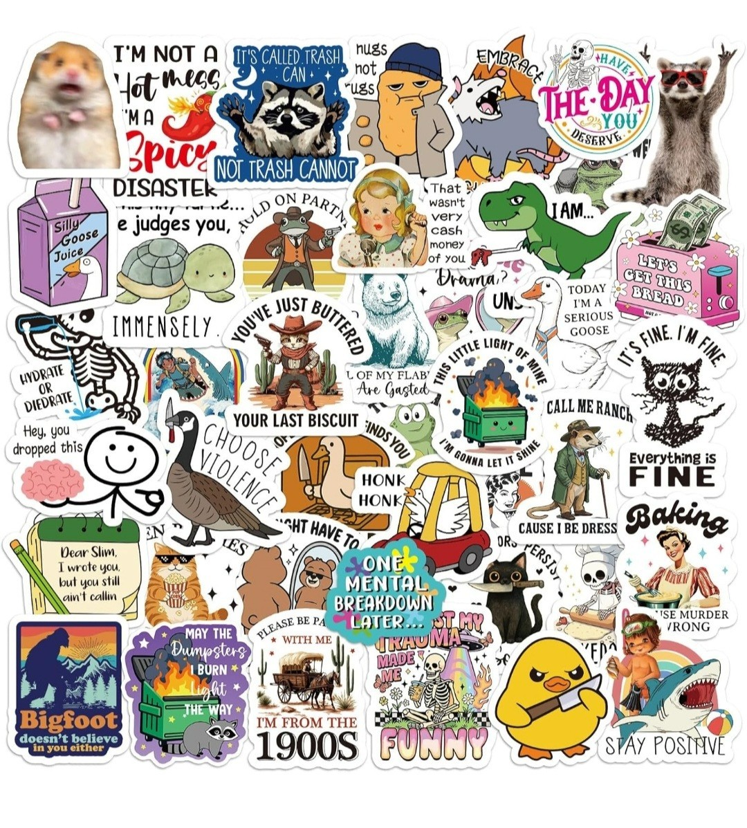 S 25pcs Random Adult Humor