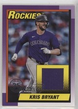 2025 Topps Series 1 1990 Topps Baseball Relics Kris Bryant #T90R-KB 0r4
