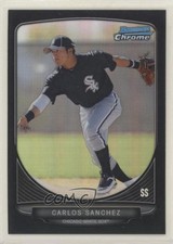 2013 Bowman Prospects Chrome Black Refractor 11/99 Yolmer Sanchez #BCP109 0e06