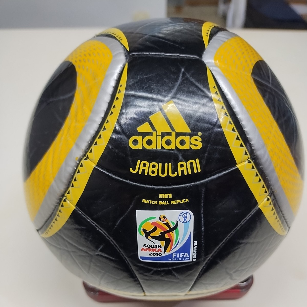 FIFA 2010 World Cup Size 1 Black Jabulani Adidas 8 Panels Mini