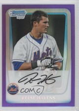 2011 Bowman Chrome Prospects Purple Refractor 44/799 Reese Havens #BCP170 q0i