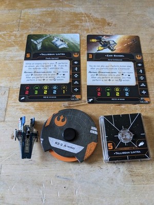 Star Wars X-Wing RZ-2-A-Flügler A Wing 2 Edition English Tallissan Lintra