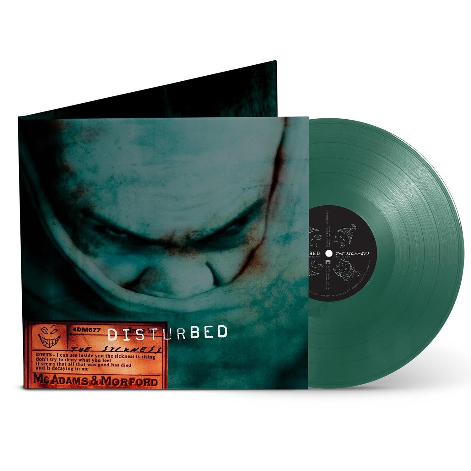 Disturbed Sickness LP Vinyl NEW