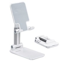 Cell Phone Stand, Angle Height Adjustable Cell Phone Holder with Silicon Pad ...