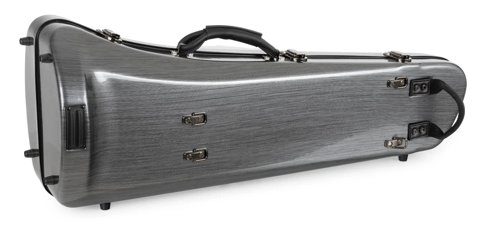 Deluxe Valigia per Trombone Borsa Custodia Rigida Imbottitura Cinghie da Zaino - Immagine 4 di 4