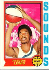 1974-75 Topps #263 Freddie Lewis