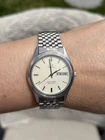 OMEGA Seamaster Quartz Day-Date Ref. 196.0245, Silver Dial, Jubilee Bracelet