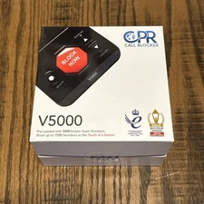 CPR V5000 Call Blocker for Landline Phones - Block Robocalls, Stop Spam Callers 