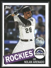 Nolan Arenado 2020 Topps Chrome 1985 Topps Baseball #85TC-24 Colorado Rockies