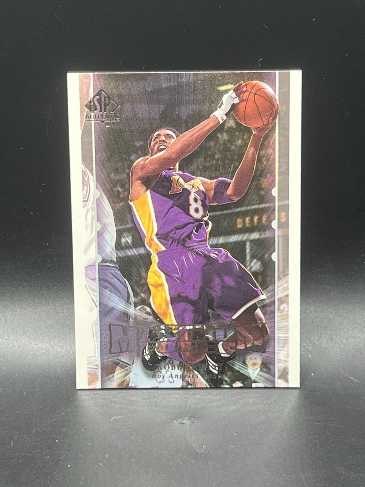 Upper Deck 1999-00 SP Authentic Maximum Force Insert Kobe Bryant Lakers NBA #M8