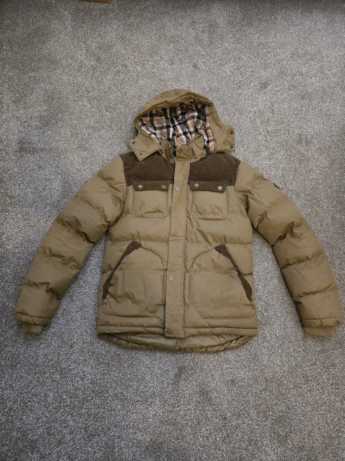 Twisted Soul Men's Puffer Jacket Size M
