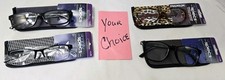 NEW SIMPLY SPECS FGX By FOSTER GRANT 1.25 Reading Glasses w/case YOUR CHOICE