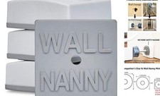 Mini - Smallest Baby Gate Wall Protector Made in USA Protect Walls  White