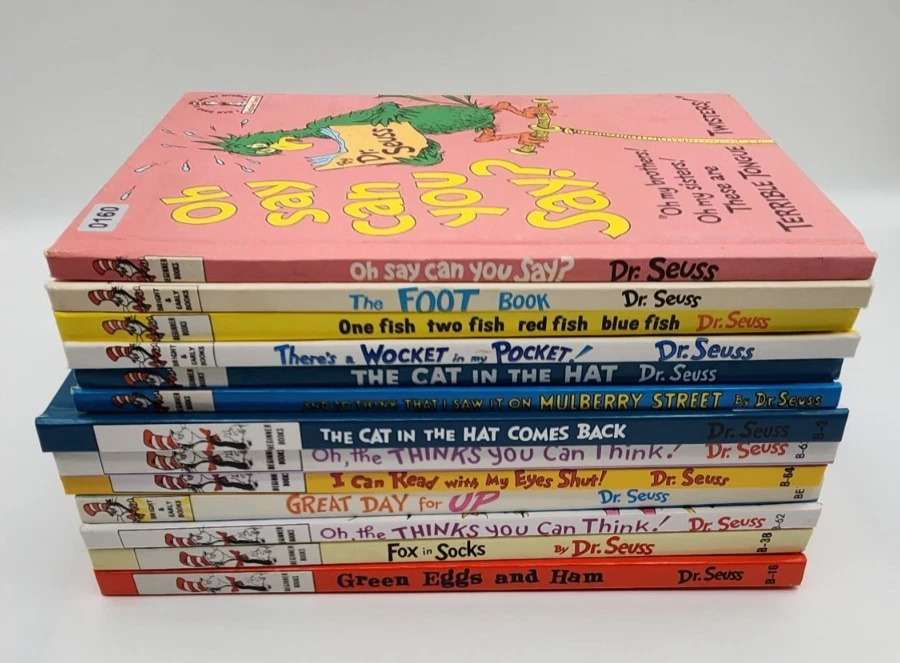 Lot of 13 Dr. Seuss Beginner Books / Bright and Early Children's Hardcover Books - Image 3 of 4