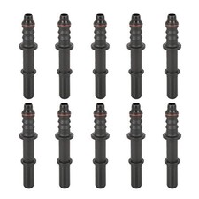 10pcs 7.89mm ID6 Fuel Line Hose Straight Quick Release Male Connector for Auto
