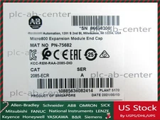 New Sealed AB 2085-ECR Micro800 Expansion Module End Cap 2085ECR