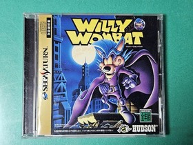 SS Willy Wombat WILLY WOMBAT Hudson HUDSON [With Obi and Postcard] Sega Saturn