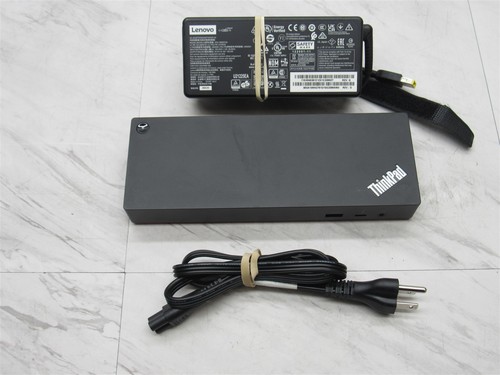 Lenovo ThinkPad Thunderbolt 3 Gen 2 Dock WorkStation Gen 2 40AN w/ 135W Adapter