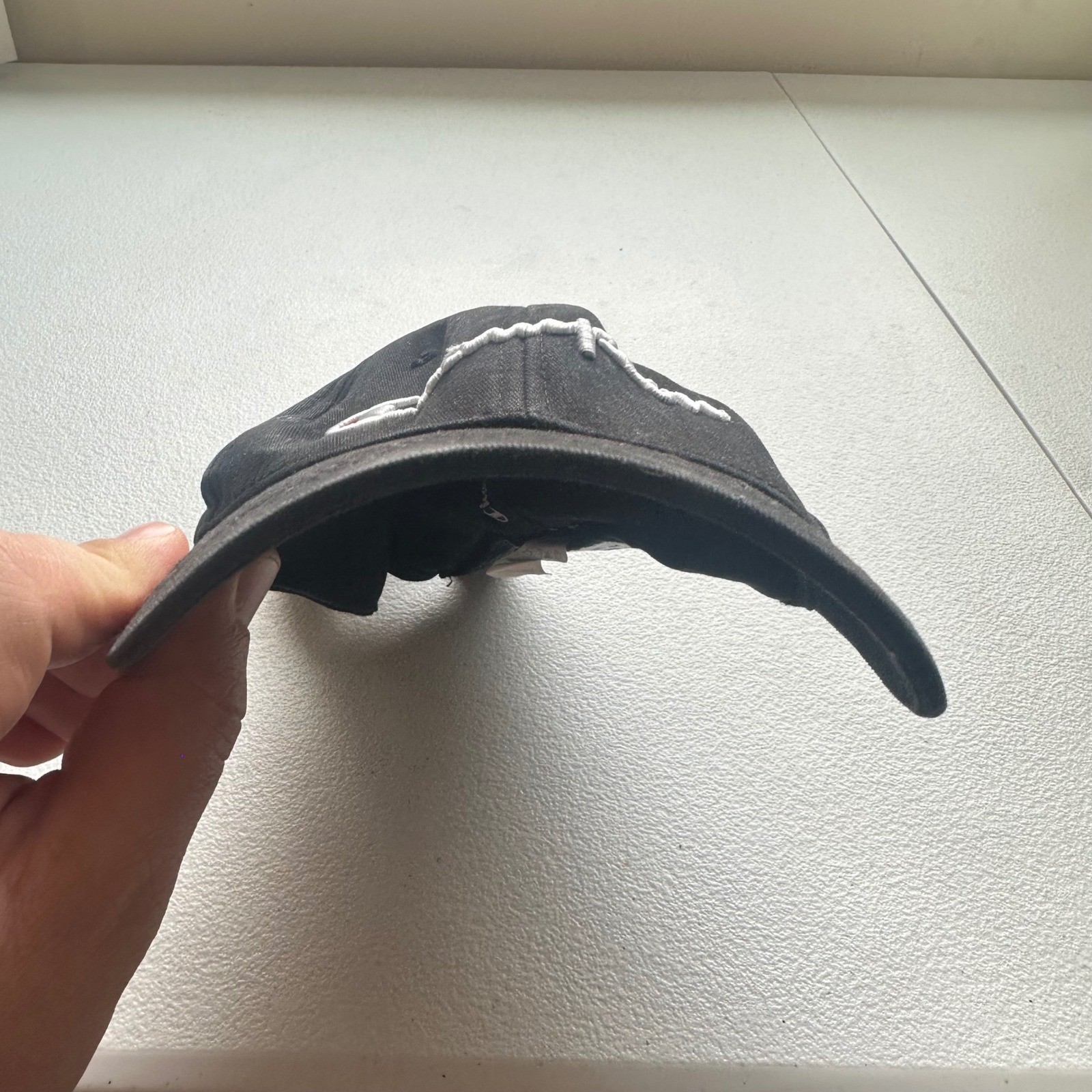 Champion Baseball Cap Black Adjustable Strap Cott… - image 7