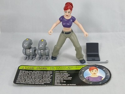 Teenage Mutant Ninja Turtles TMNT APRIL O'NEIL Complete Action Figure 2003