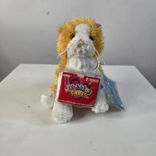 Ganz Webkinz Cares Lil Kinz Orange White Cat Plush Sealed Code HS017 6 Inch