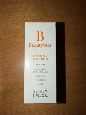 NEW Beauty Stat Universal Skin Refiner 20% Vitamin C, 30ml/1oz Sealed