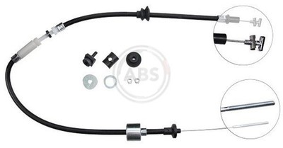 A.B.S. Kupplungsseil Kupplungszug K26510 für SEAT VW IBIZA POLO CADDY AROSA LUPO