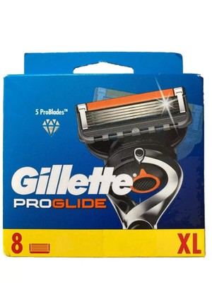 Gillette ProGlide 8 x Patronen Nachfüllpack 5 Klingen Rasierer Rasierer für Herren 100%