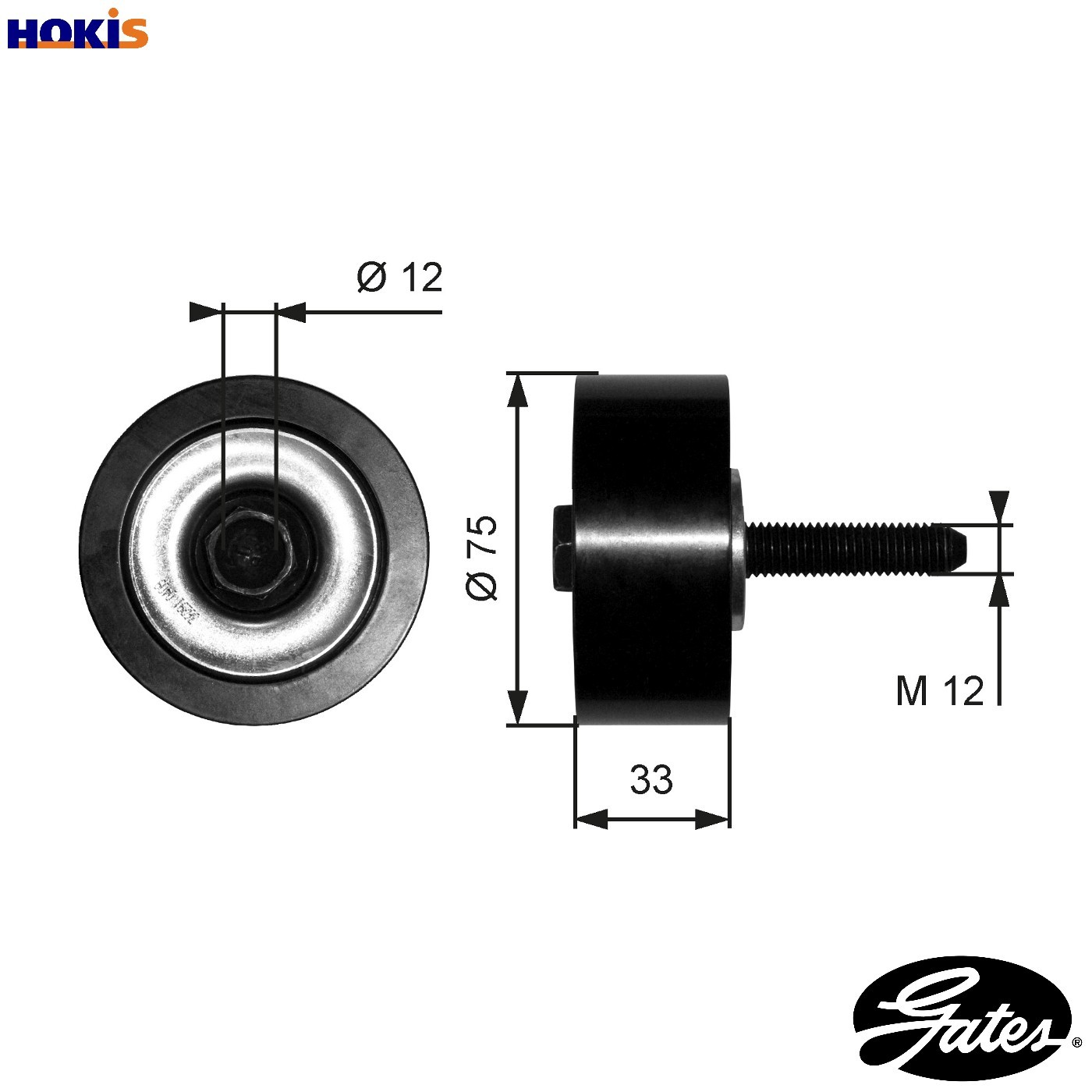 4x ✅Fits GATES GATT36291 Deflection/Guide Pulley, V-ribbed belt GATT ⭐UK Seller⭐ - Image 14