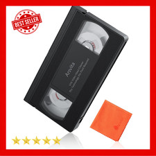 Arsvita VHS/VCR Head Cleaner Tape, Video Head Cleaning Kit for VHS/VCR Players,