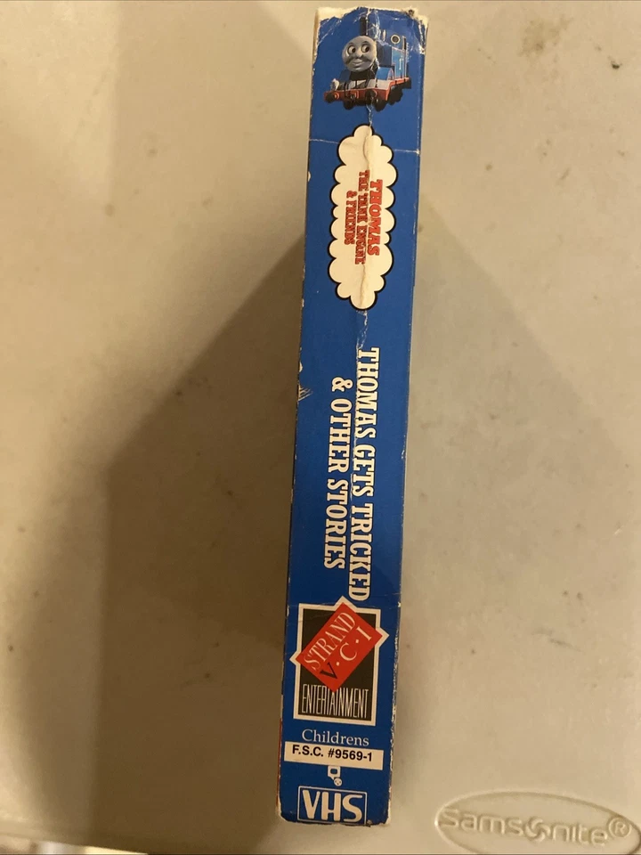 Thomas the Tank Engine Gets Tricked VHS 1990 Ringo Starr Shining Time Station - Image 3 of 4