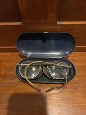 Antique Willson Goggles Safety Glasses In Original Case motorcycle glasses ppe