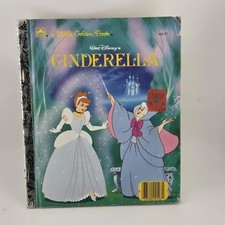 A Little Golden Book Walt Disney’s Cinderella Vintage 1986
