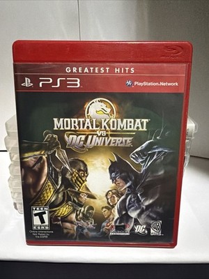 Mortal Kombat vs. DC Universe Greatest Hits (Sony PlayStation 3, PS3 - 2008)