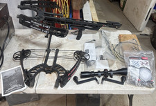 PSE Archery TAC Elite Ordnance Compound Crossbow Black w/ Scope Accessories