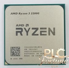 Used AMD Ryzen 3 2200G 4-Core 3.5GHz YD2200C5M4MFB Socket AM4 65W CPU Processor