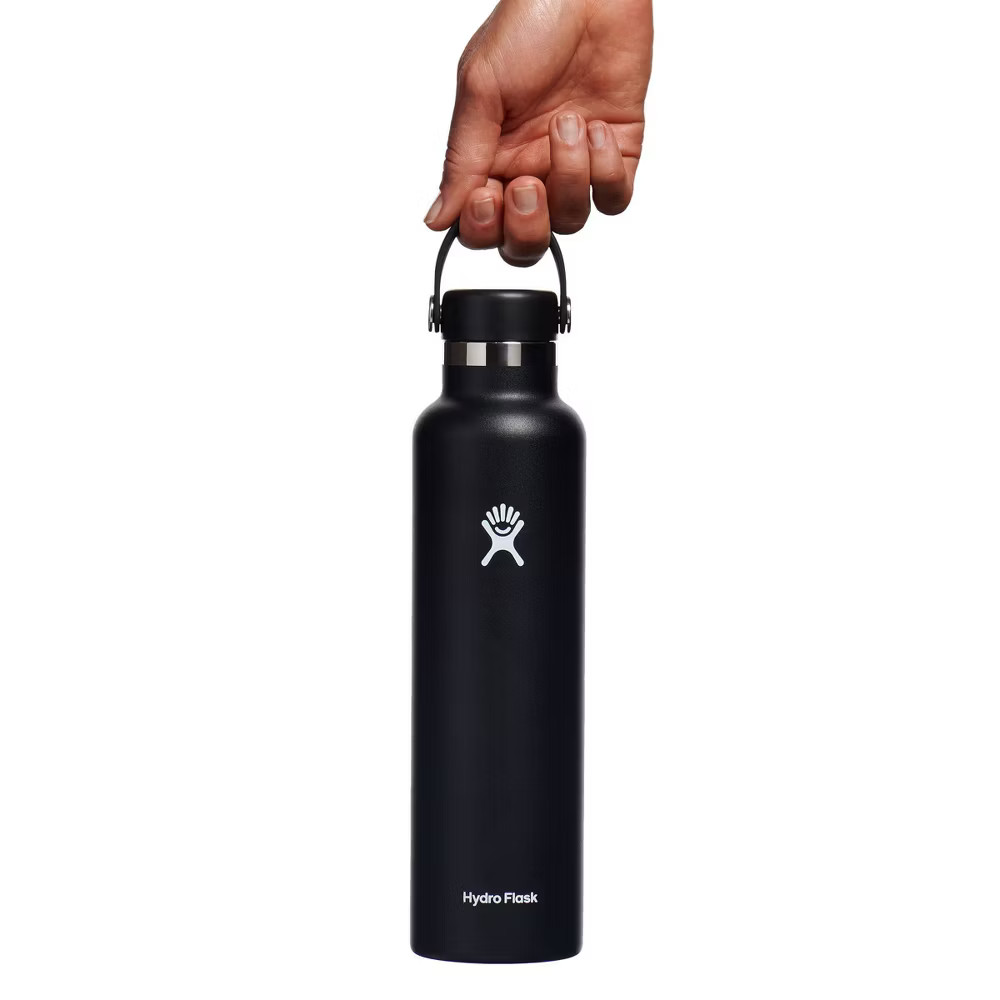Hydro Flask 24oz Standard Mouth Bottle - Black