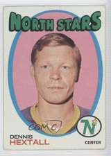 1971-72 Topps Dennis Hextall #128 9bq