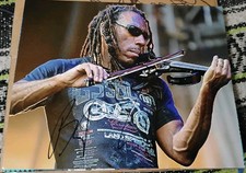 BOYD TINSLEY DAVE MATTHEWS BAND ICON SIGNED AUTOGRAPHED 8X10 PHOTO DMB VIOLIN 🎻