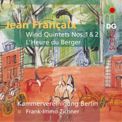 Jean Francaix Jean Francaix: Wind Quintets Nos. 1 & 2/... (CD) Album (UK IMPORT)