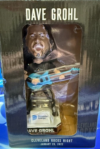 Dave Grohl Cleveland Monsters Bobblehead Cleveland Rocks Night January 29, 2022