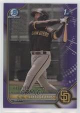 2022 Bowman Chrome Prospects Purple Refractor /250 Zayed Salinas #BCP-122 09l8