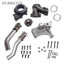 Fit 99.5-03 Ford 7.3l Turbo Pedestal Non-ebp Valve Upgraded 55 Wheel Up Pipes Fit 99.5-03 Ford 7.3l Turbo Pedestal Non-ebp Valve Upgraded 55 Wheel Up Pipes