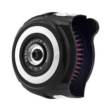 Performance Machine Pm Harley Vintage Air Cleaner 0206-2131-bm 08-2015 Fl Flht Performance Machine Pm Harley Vintage Air Cleaner 0206-2131-bm 08-2015 Fl Flht