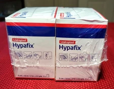*NEW* 2 rolls 4209 BSN LEUKOPLAST HYPAFIX Adhesive TAPE 2" x 11 yds EXP 10-2028