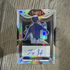 Panini 2025 Select Signature Selections Prizm Trey Snyder #SS-TS New York Auto