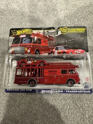 HOT WHEELS HotWheels Premium Team Transport 2025 Ferrari 250GTO Fiat 642 RN2 Bartoletti✅🔥