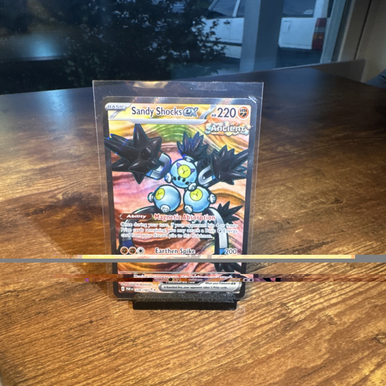 Pokémon Sandy Shocks ex 228/182 Paradox Rift Ultra Rare Holo EX Card